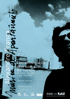 Música de Apartamento é o segundo CD de Alexandre França